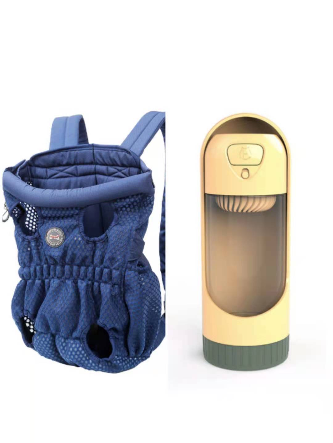 Breathable Mesh Pet Carrier Backpack Outdoor Travel Shoulder Bag