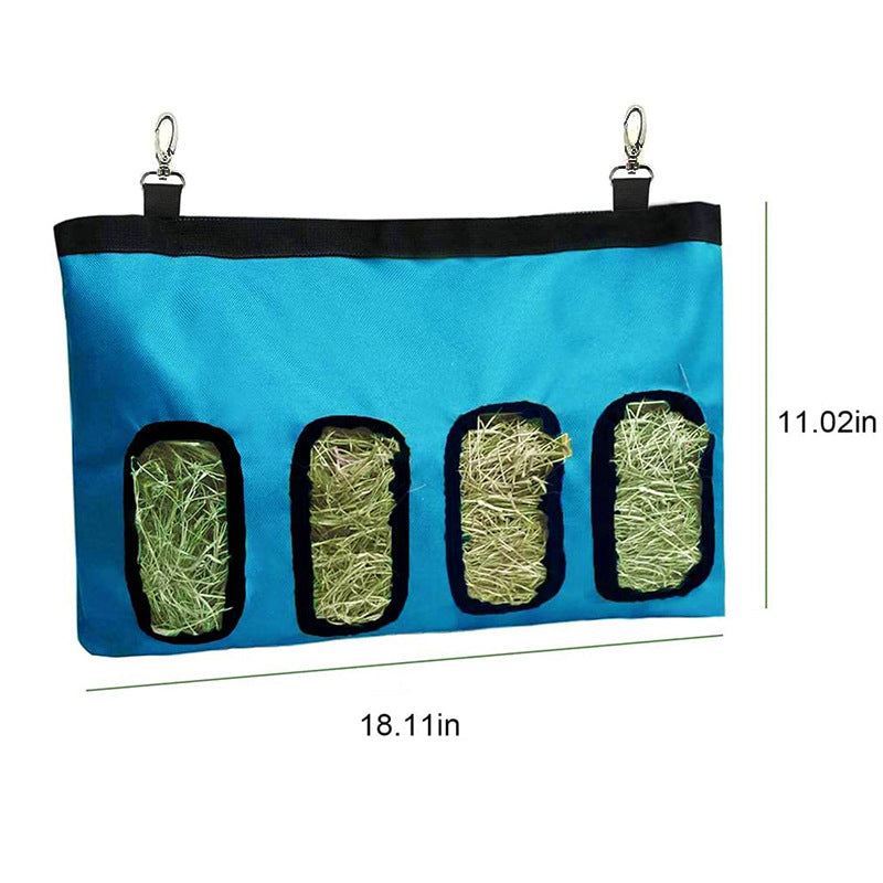 Hanging Rabbit Guinea Pig Hay Feeder Bag