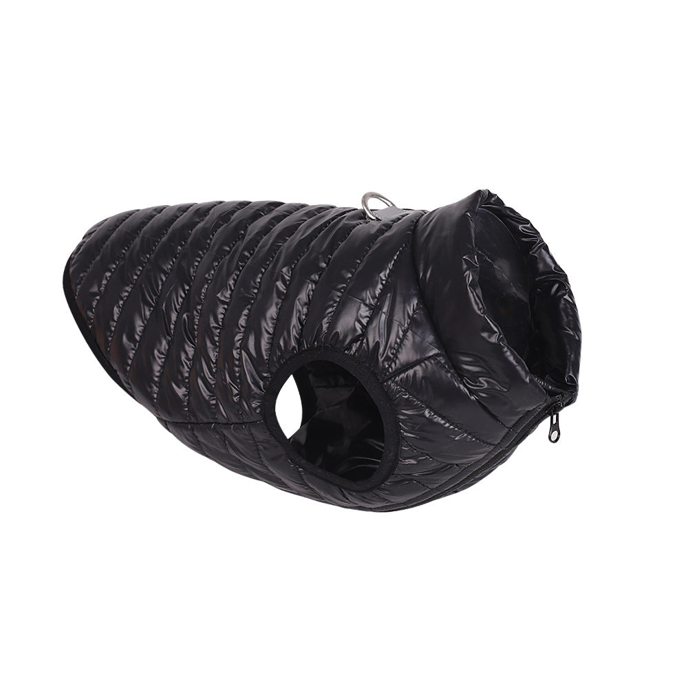 Pet Nylon Zipper Autumn Winter Jacket Clothing