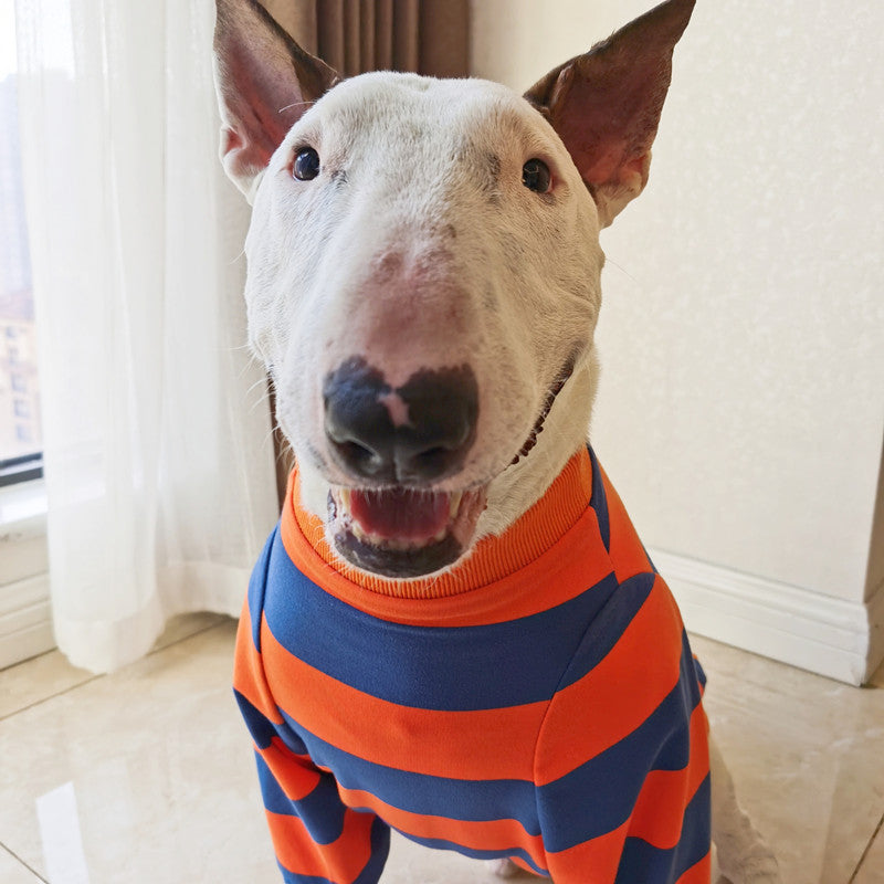 Pet Fashion Cute Simple Striped T-Shirt Apparel