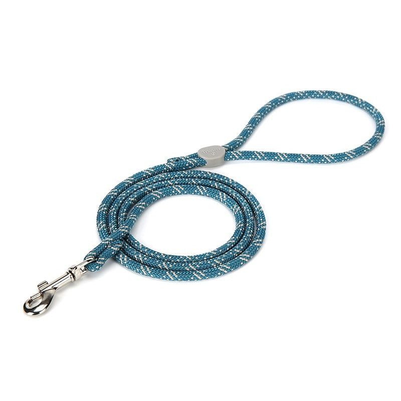 Colorful Adjustable Sliding Pet Leash Durable Walking Rope