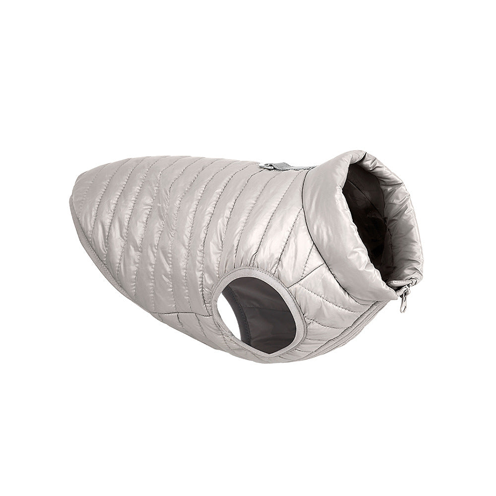Pet Nylon Zipper Autumn Winter Jacket Clothing