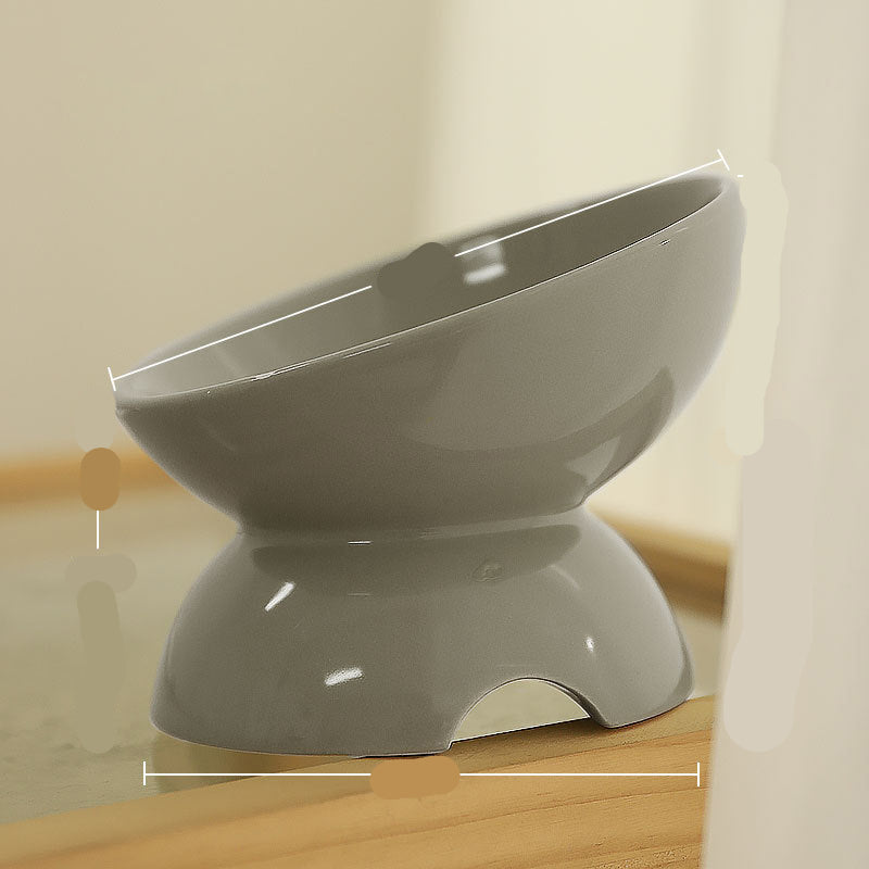 Ceramic Pet Feeding Bowl Cervical Spine Protection Design