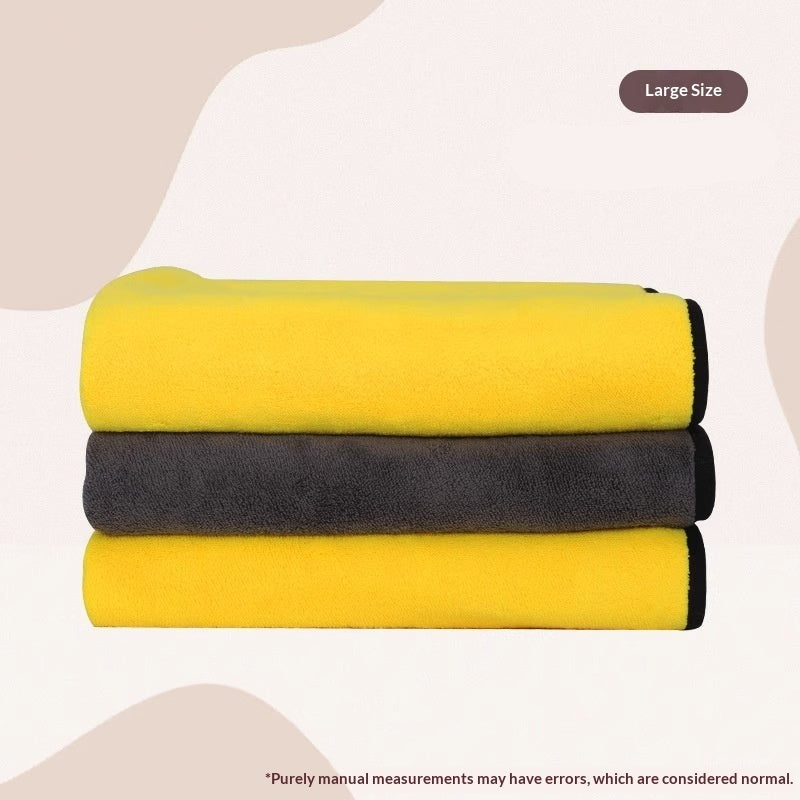 Super Absorbent Quick Dry Pet Bath Towel Large Breed Wrap