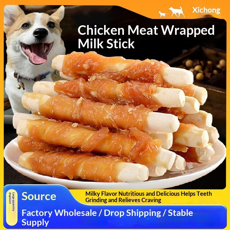 Chicken Milk Calcium Chew Sticks