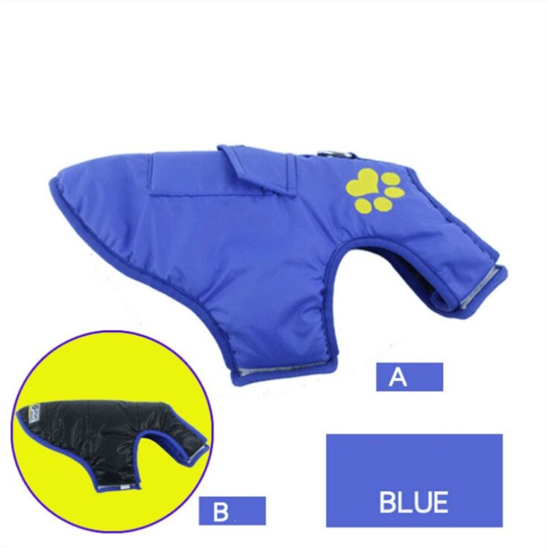 Winter Cotton Pet Coat Warm Outdoor Clothing
