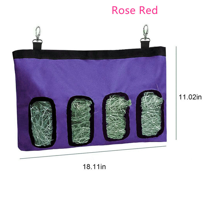 Hanging Rabbit Guinea Pig Hay Feeder Bag