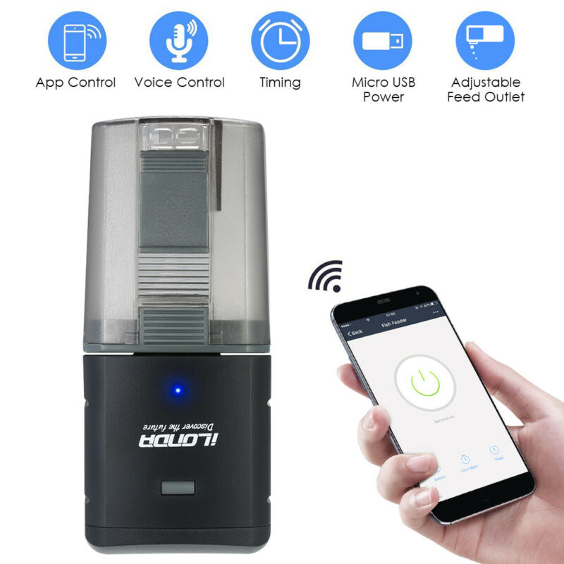 WiFi Remote Intelligent Fish Feeder