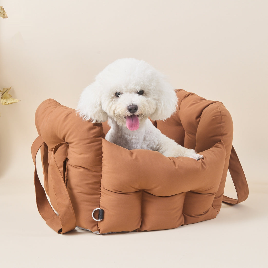Portable Pet Car Safety Seat Front Carrier Backpack