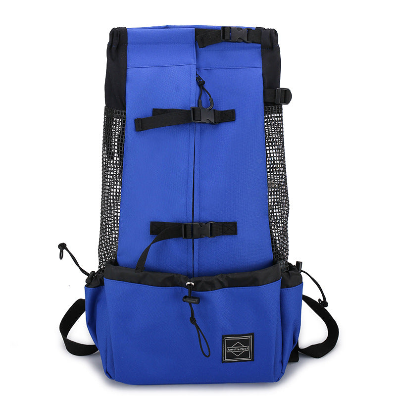 Portable Pet Carrier Backpack Double Shoulder Travel Bag