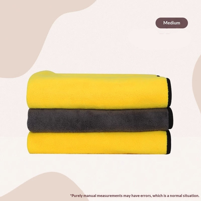 Super Absorbent Quick Dry Pet Bath Towel Large Breed Wrap