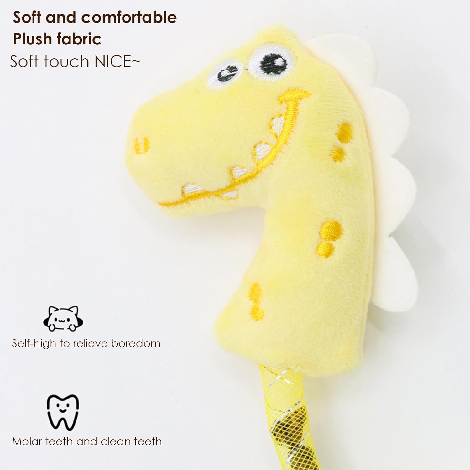 Pet Catnip Rope Chew Interactive Teeth Cleaning Toy