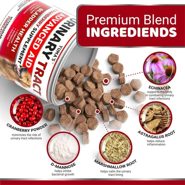 Cranberry Bladder Control Supplement Treats 170 Count
