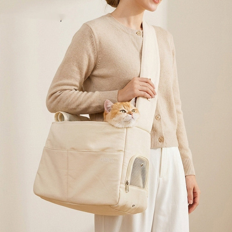 Portable Pet Carrier For Outdoor Travel Breathable Bag