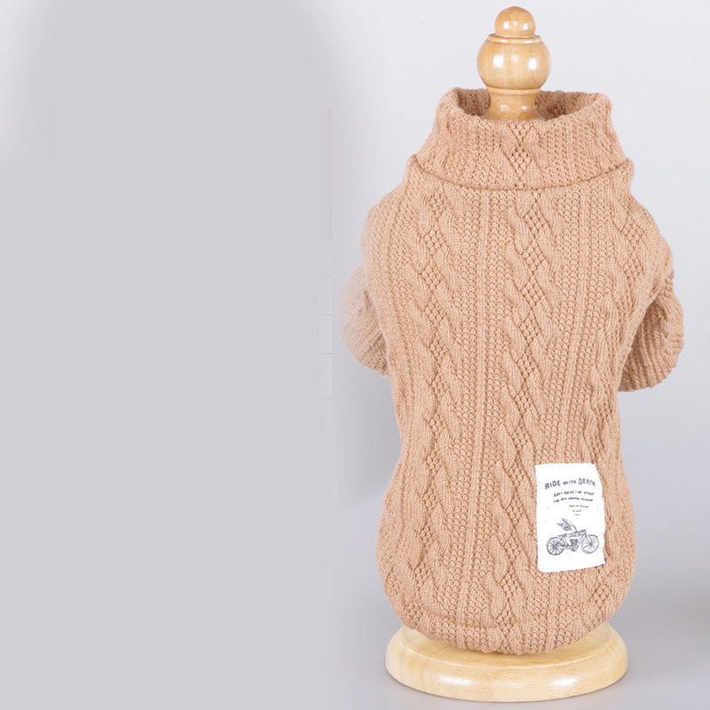 Pet Warm Knitted Sweater Apparel