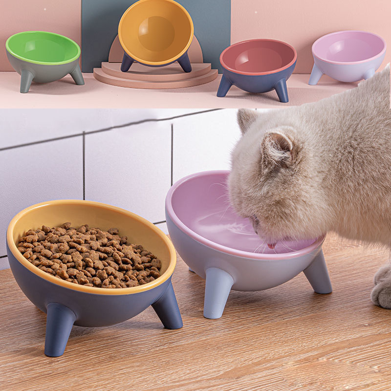 Pet Stand Feeding Bowl Nordic Style Food Dish Accessories