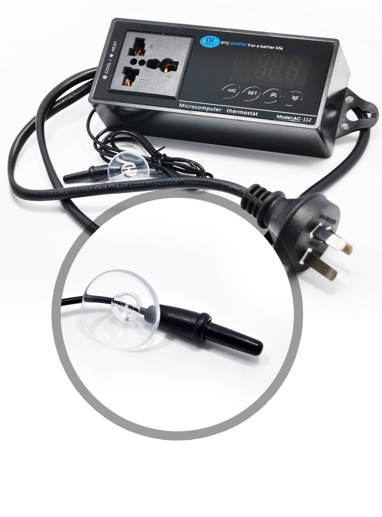 Digital Display Aquarium Thermometer Thermostat Probe