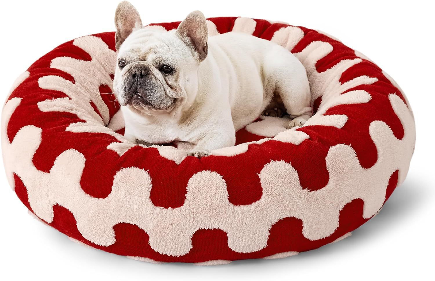 All Season Warm Round Pet Bed Cozy Sleeping Nest
