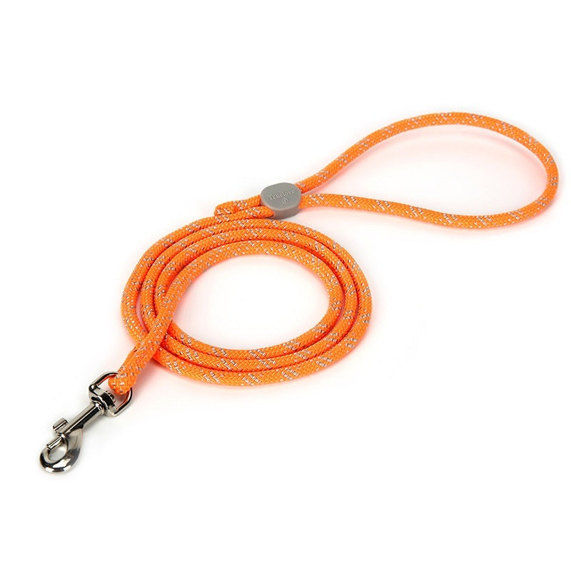 Colorful Adjustable Sliding Pet Leash Durable Walking Rope