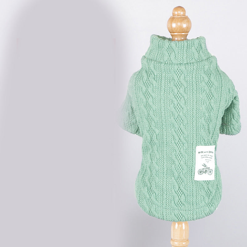 Pet Warm Knitted Sweater Apparel