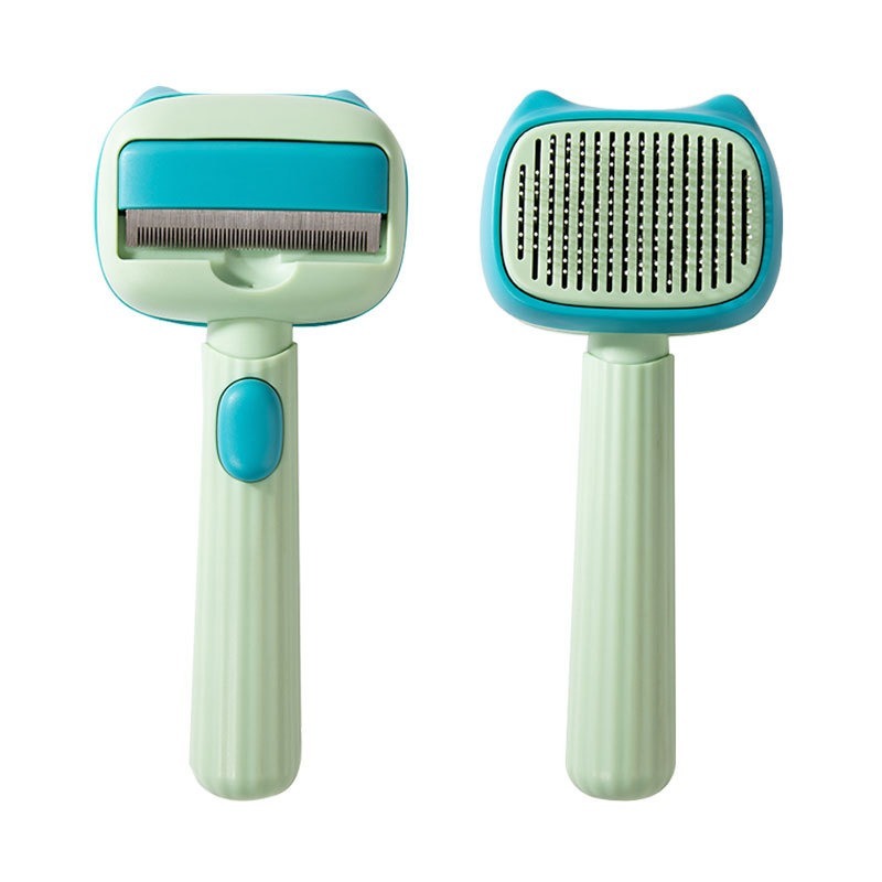 Pet Deshedding Dematting Grooming Brush Hair Removal Tool