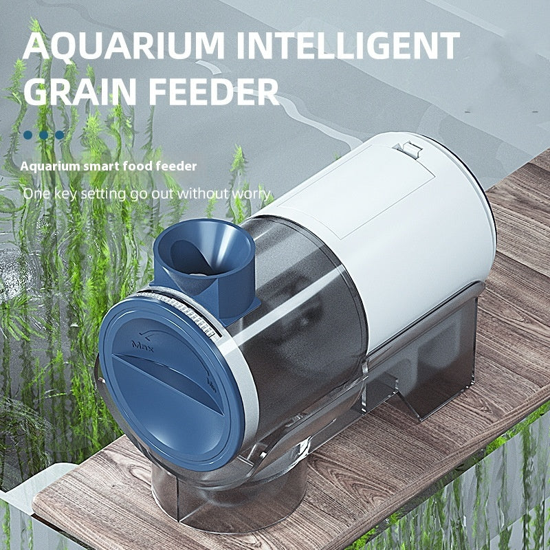 Timed Aquarium Fish Tank Pellet Feeder