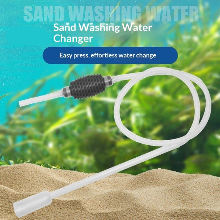 Fish Tank Manual Siphon Tube For Sand Cleaning And Water Changes
