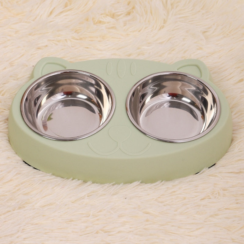 Pet Feeding And Drinking Bowl Water Rice Basin