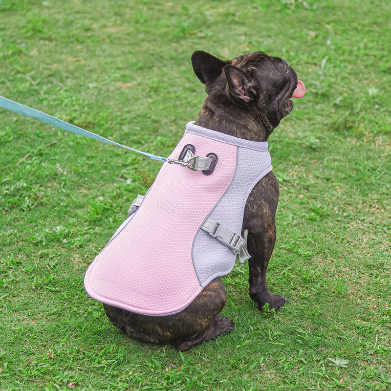 Breathable Cooling Pet Vest For Summer Outdoor Use