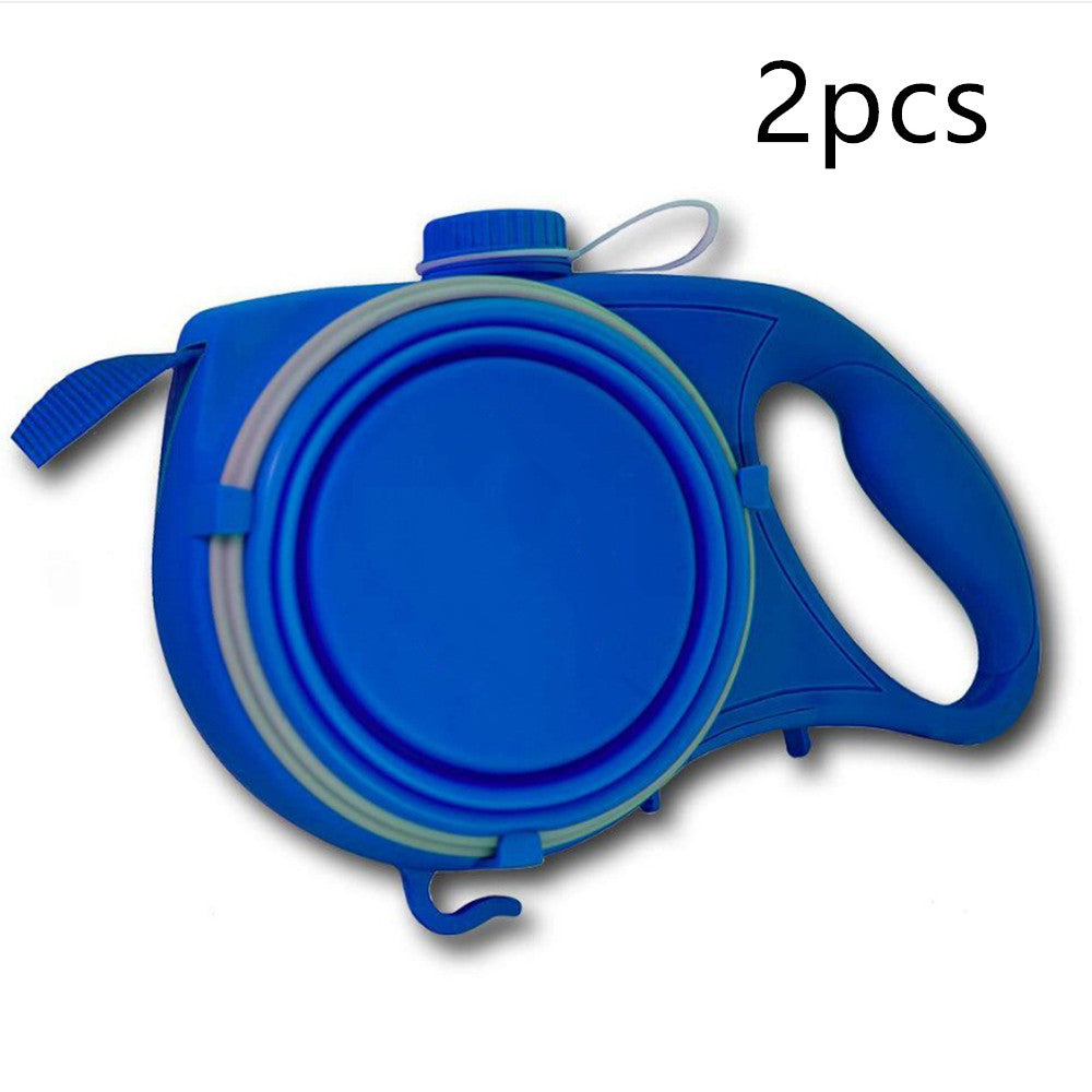 Automatic Retractable Multifunctional Pet Leash Portable Walking Tool