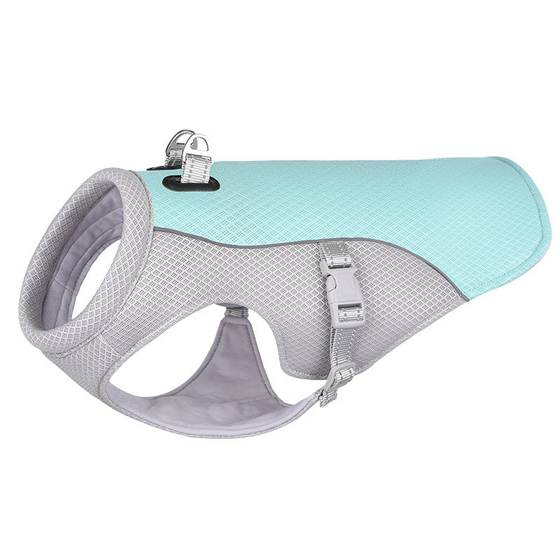 Breathable Cooling Pet Vest For Summer Outdoor Use