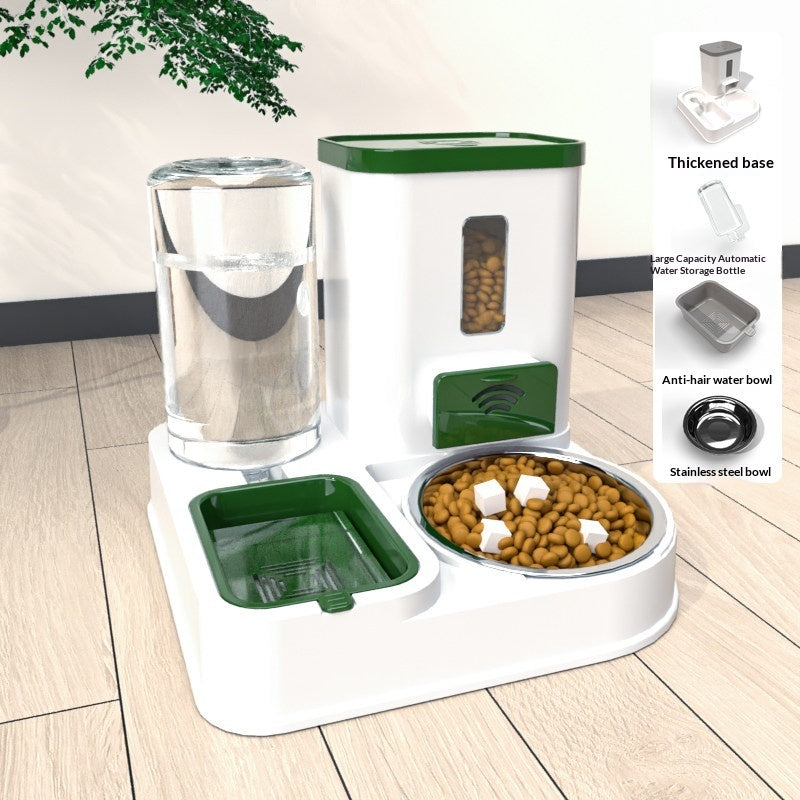 Pet Feeding And Drinking Bowl Station Set