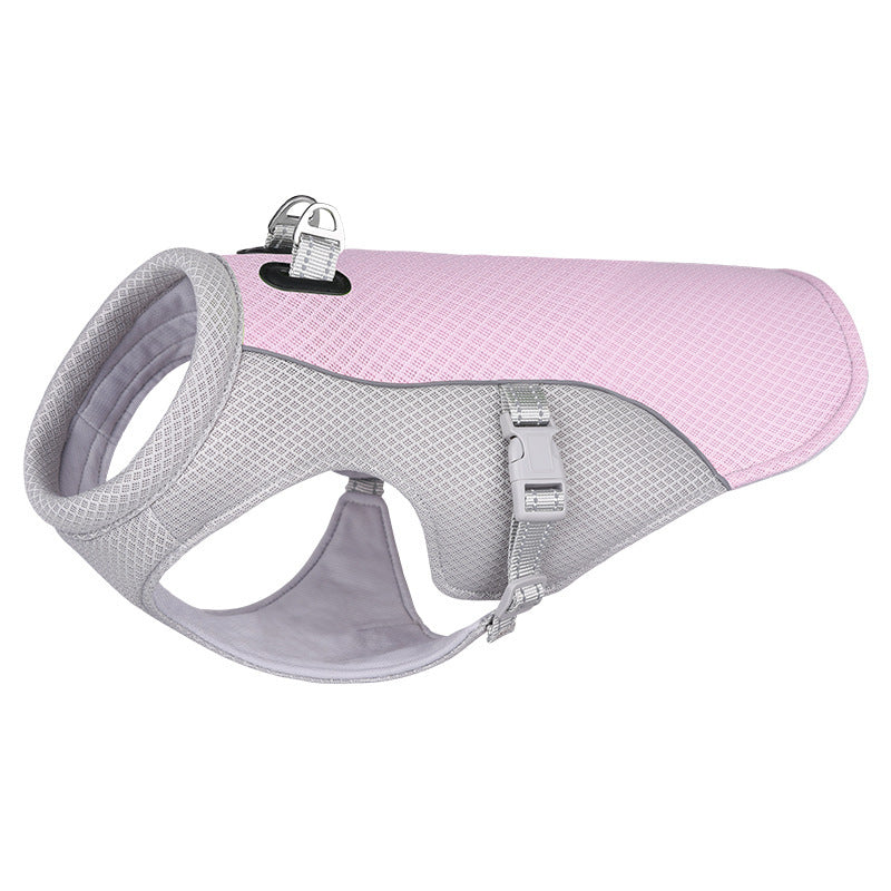 Breathable Cooling Pet Vest For Summer Outdoor Use