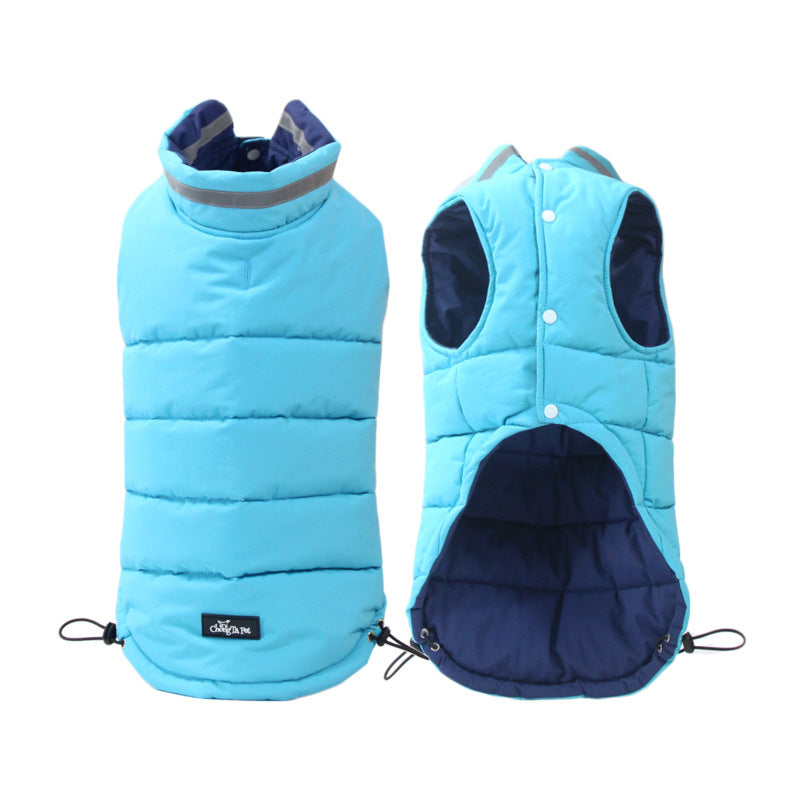 Thickened Waterproof Pet Outdoor Jacket Double Sided Reflective