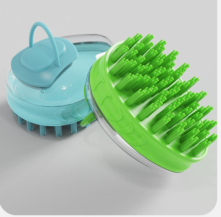 New Pet Bath Massage Brush Grooming Cleaning Tool
