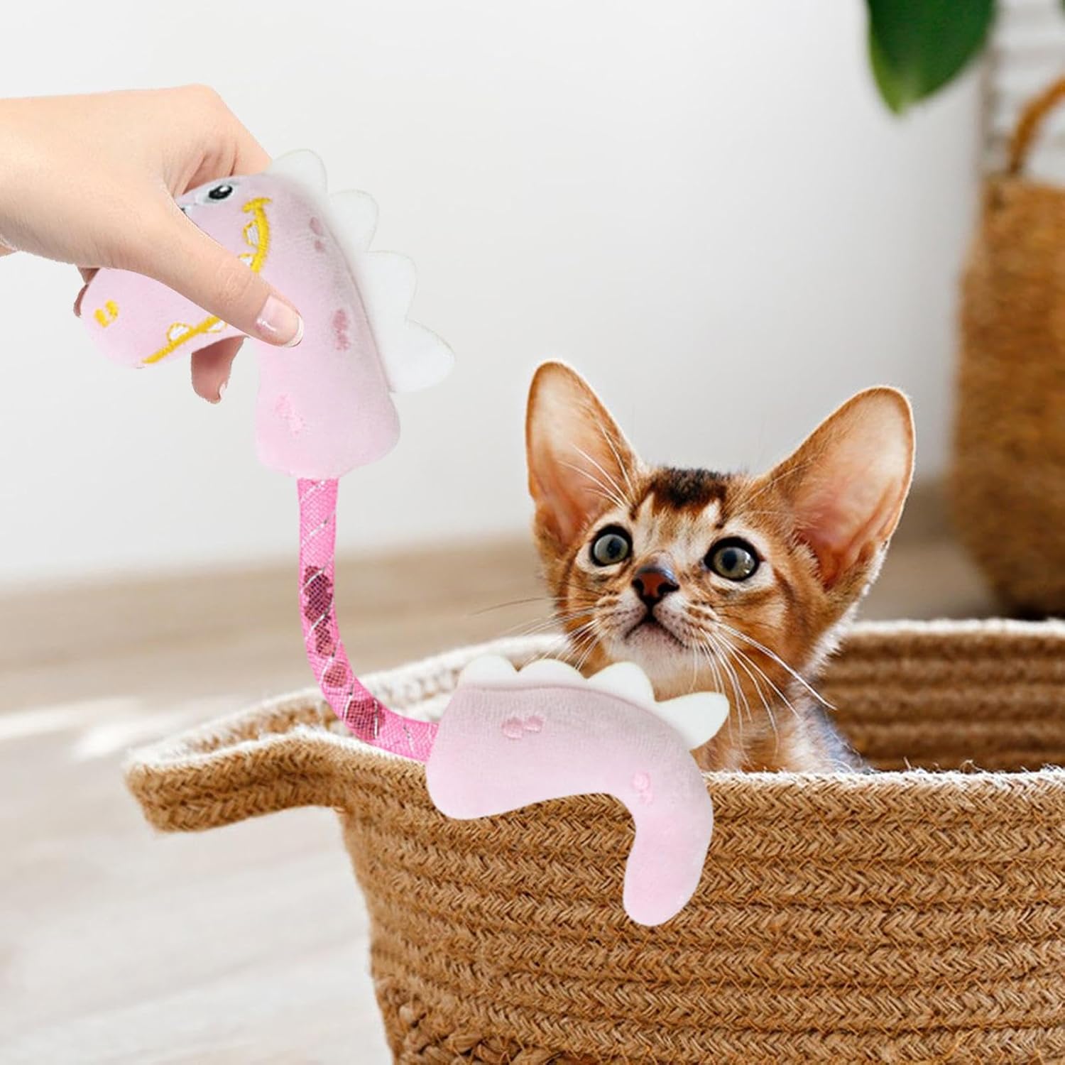 Pet Catnip Rope Chew Interactive Teeth Cleaning Toy