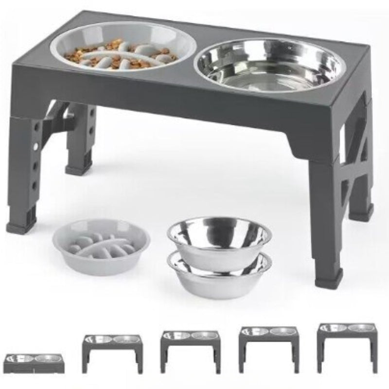 Pet Lifting Neck Support Anti Tumble Feeding Bowl