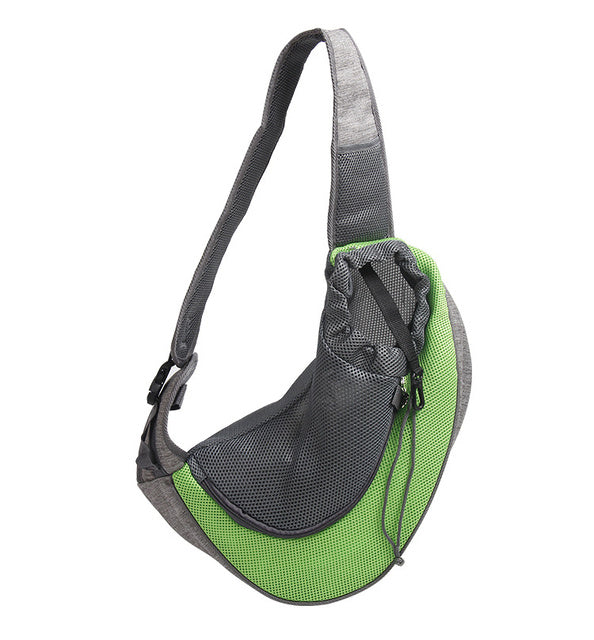 Mesh Oxford Pet Carrier Shoulder Travel Sling Bag