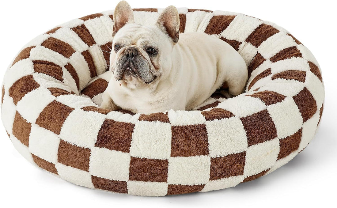 All Season Warm Round Pet Bed Cozy Sleeping Nest