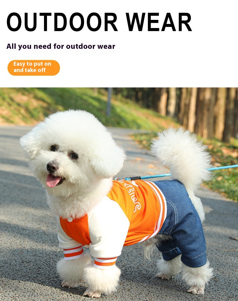 Pet Four Leg Fashion Knitted Sweater Apparel