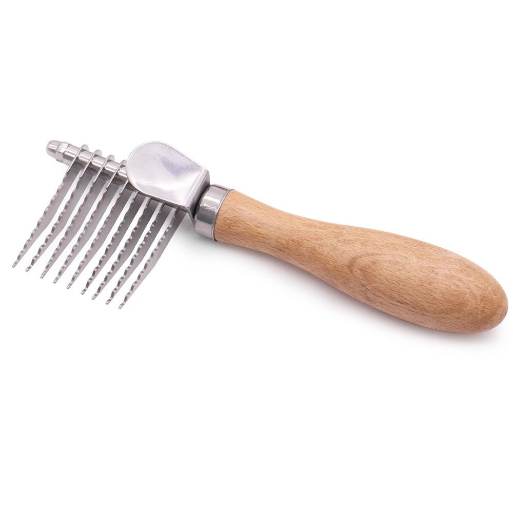 Pet Knot Removal Grooming Brush Fur Care Tool