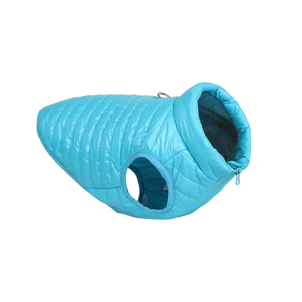 Pet Nylon Zipper Autumn Winter Jacket Clothing