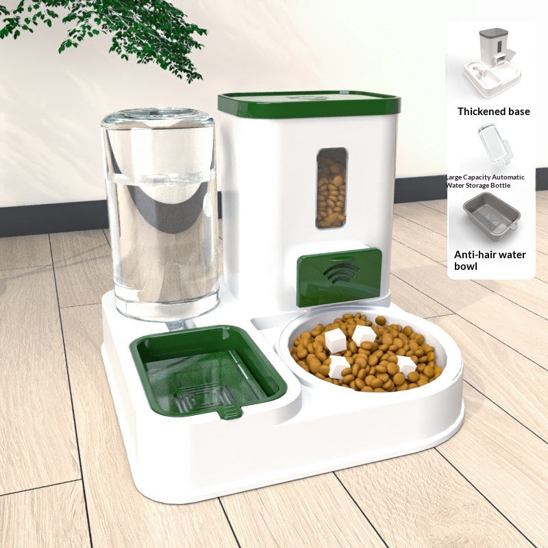 Pet Feeding And Drinking Bowl Station Set