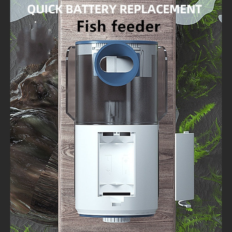 Timed Aquarium Fish Tank Pellet Feeder