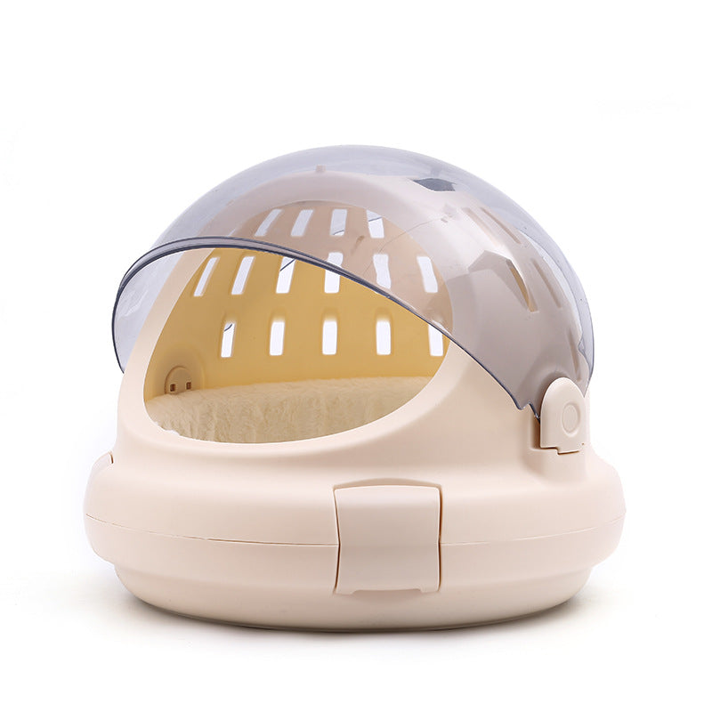Space Capsule Pet Carrier Panoramic View Cushion Bag