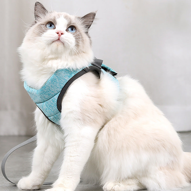 Breathable Lightweight Pet Chest Strap Lace Rope Leash