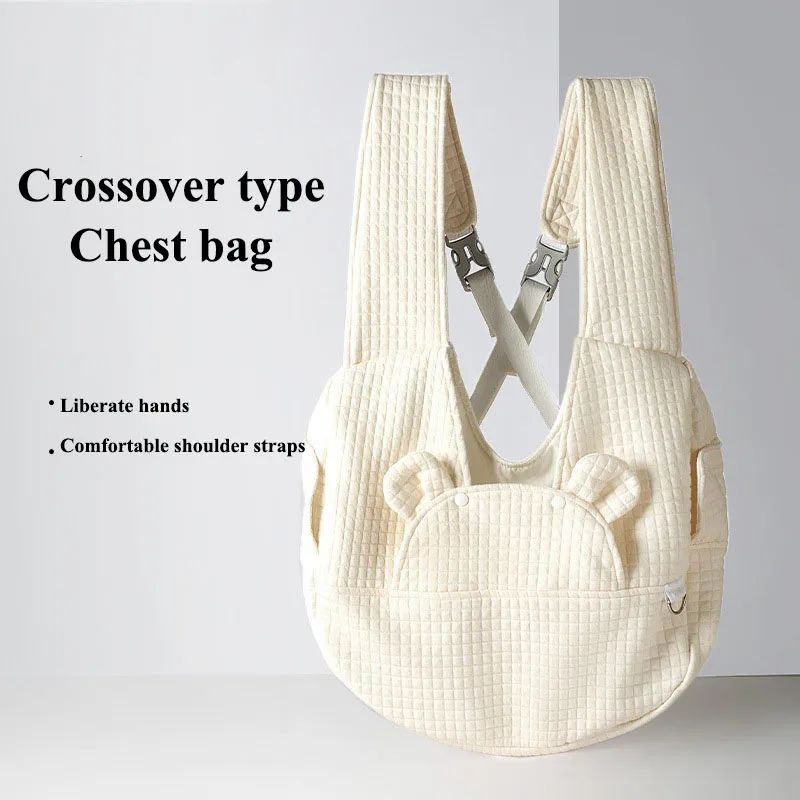 Breathable Pet Carrier Backpack Outdoor Travel Chest Bag