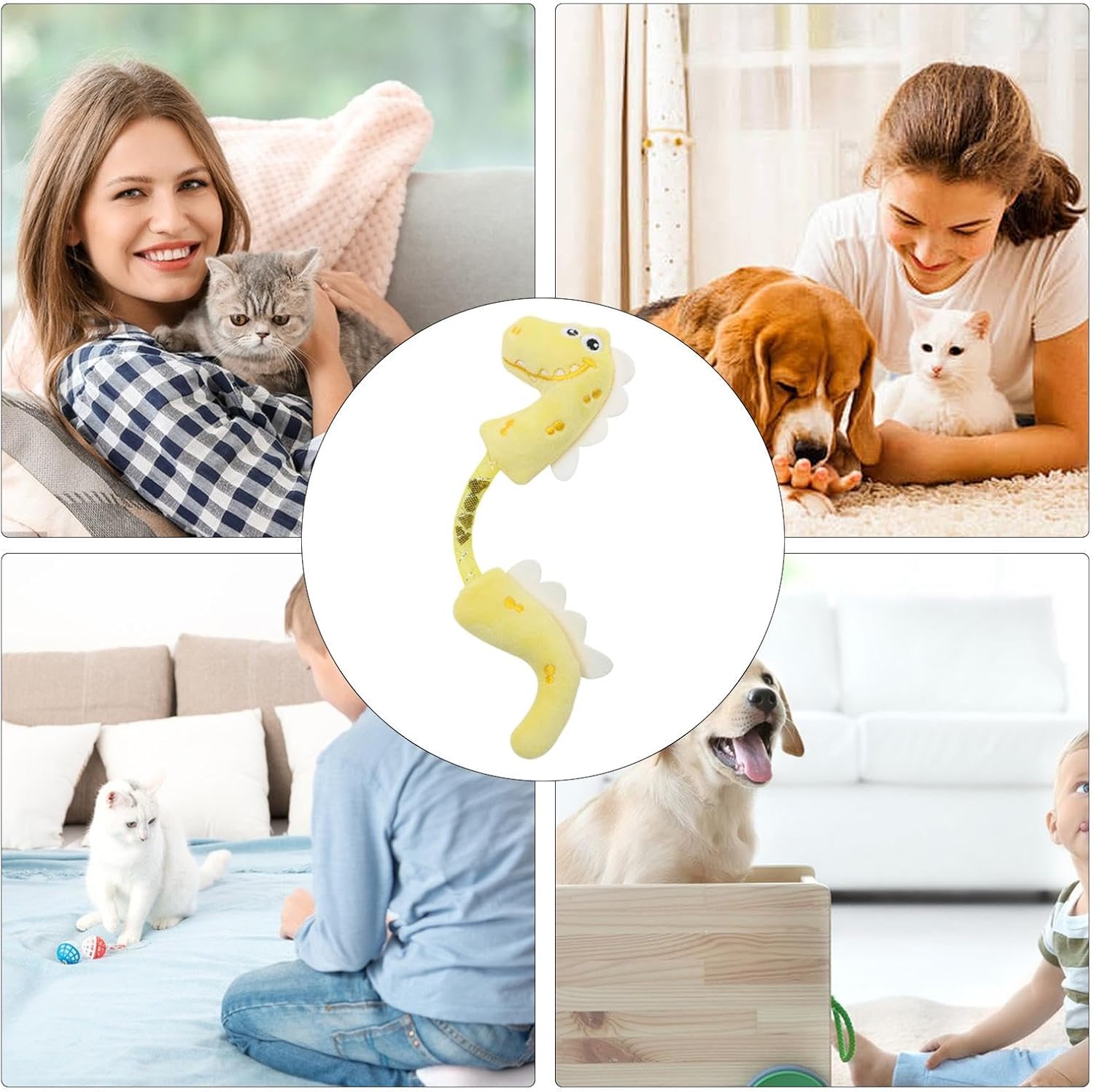 Pet Catnip Rope Chew Interactive Teeth Cleaning Toy