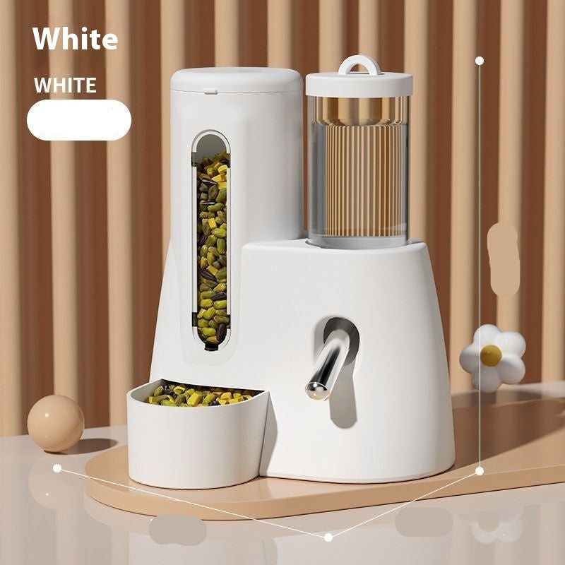 Automatic Hamster Water Feeder Kettle Basin