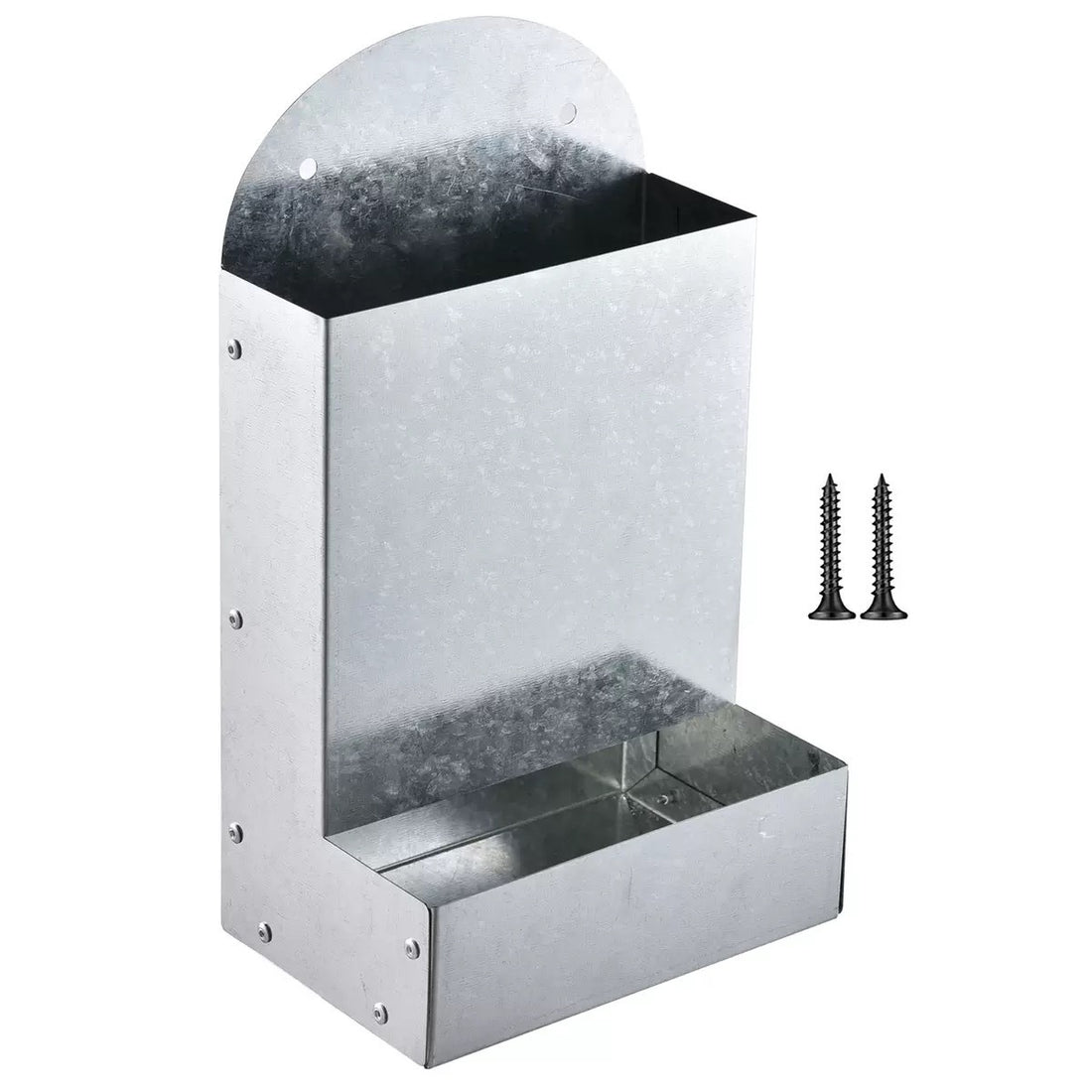 Poultry Feeding Metal Trough Chicken Parrot Bird Small Animal Feeder